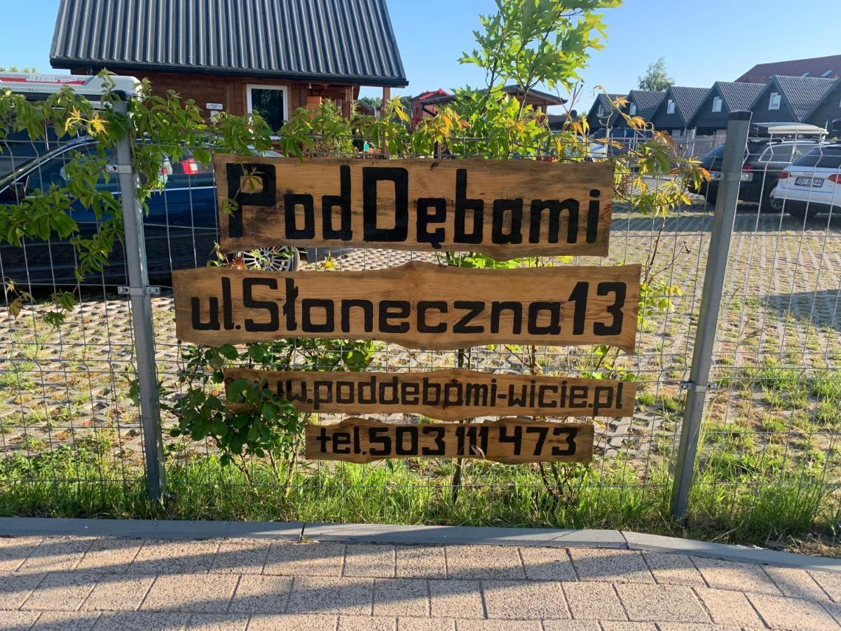 Pod Debami Wicie- Domki Drewniane Nad Morzem วีแช ภายนอก รูปภาพ